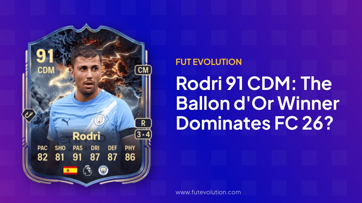 Rodri FC 26 Review