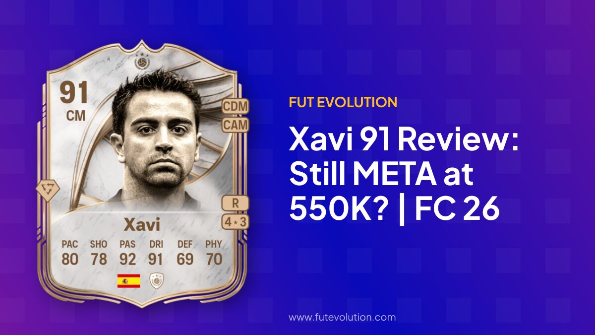 Xavi FC 26 Review