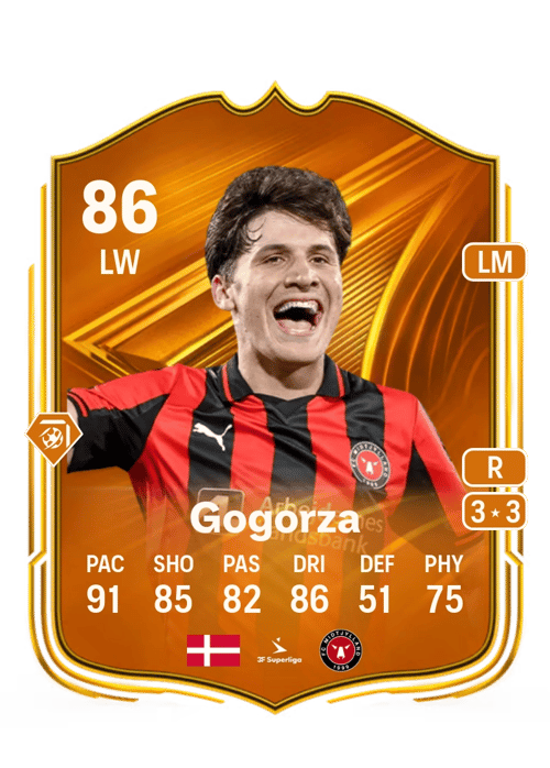 FC 26 Mikel Gogorza (Star Performer) 86 rated LW FUT Ultimate Team card